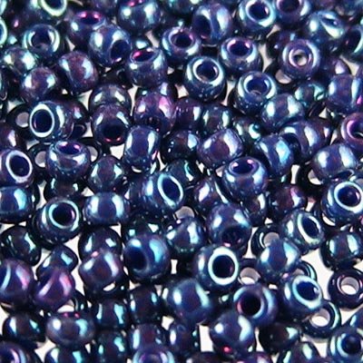 Miyuki Seed Beads 15/0 - mb15-1899 - Metallic Midnight Purple 10g