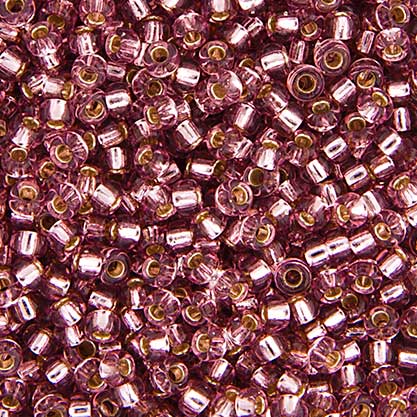 Miyuki Seed Beads - 6/0 - Silver Lined Smoky Amethyst -mb6-0012b250- 250g
