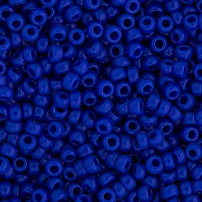 Miyuki Seed Beads - 6/0 - Cobalt Blue Opaque -mb6-0414b250- 250g