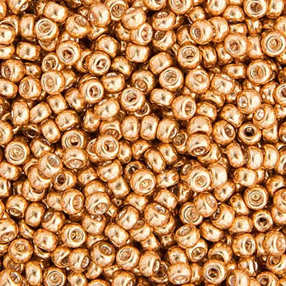 Miyuki Seed Beads - 6/0 - Gold Galvanized -mb6-1052b250- 250g