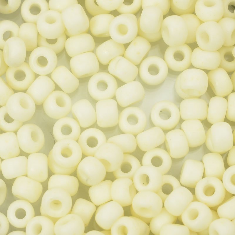 Miyuki Seed Beads 6/0 mb6-2021 - Matte Opaque Cream