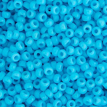 Miyuki Seed Beads - 8/0 - Light Blue Opaque -mb8-0413b250- 250g