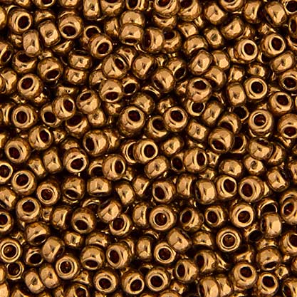 Miyuki Seed Beads - 8/0 - Metallic Light Bronze -mb8-0457Lb250- 250g