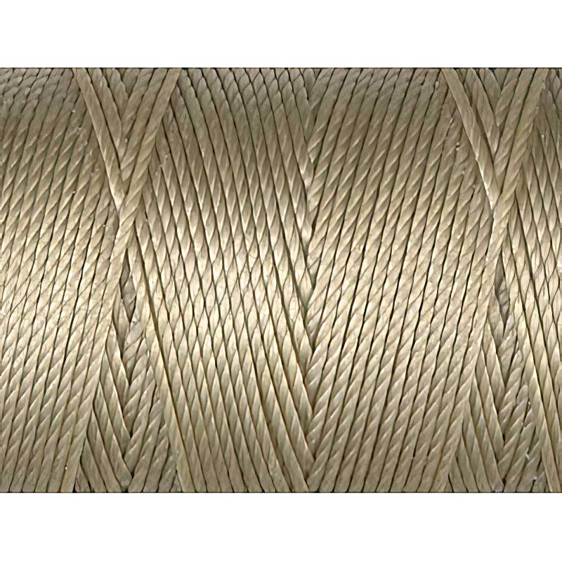 C-Lon Bead Cord - Flax