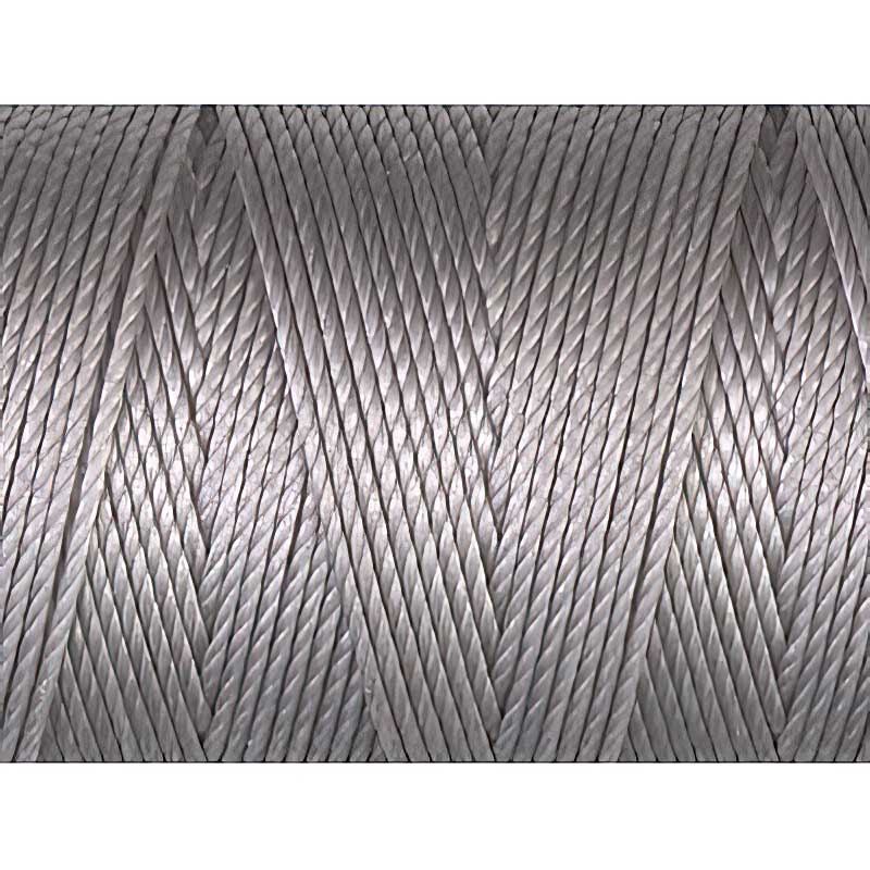 C-Lon Bead Cord - Silver