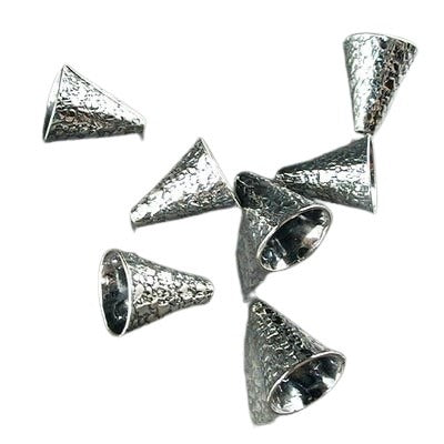 Cone Tooled Leather Texture - Sterling