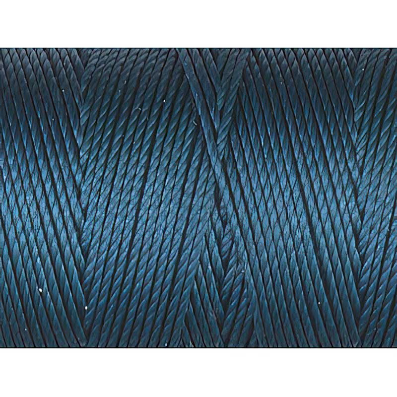 C-Lon Bead Cord - Peacock Blue
