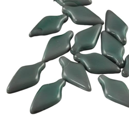 Pressed Glass - Arrow Drop - Satin Stormy Seas (5)