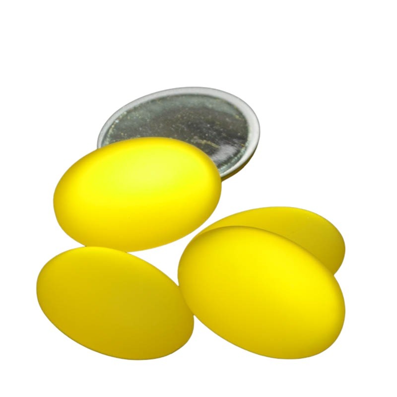 LunaSoft - Cabochon - 18x25mm - Oval - Lemon