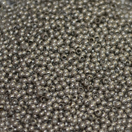 15/0 Seed Beads Metal - Zinc (2 grams)
