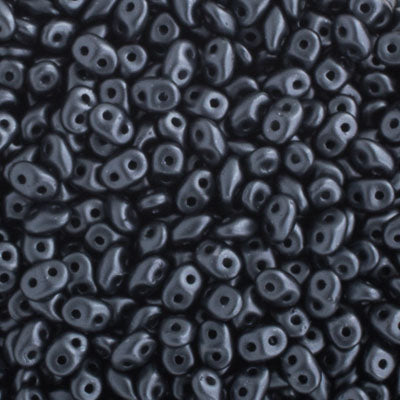 Superduos - Opaque Lustre Hematite