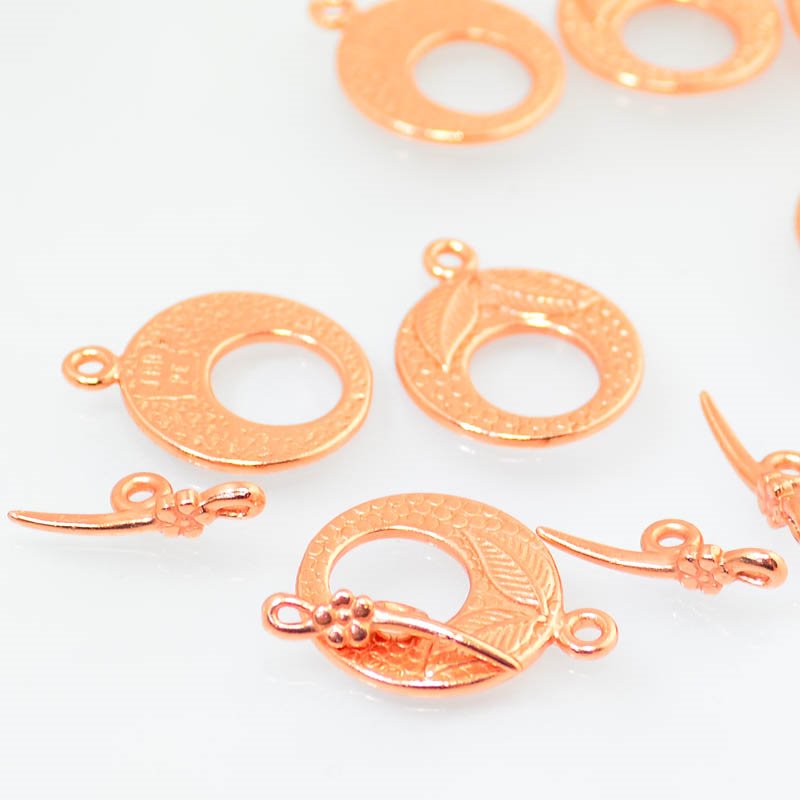 Toggle Clasp - Thornapple - Bright Copper