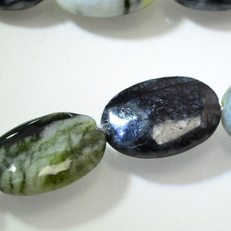 Network Stone 15x20mm Oval 16in