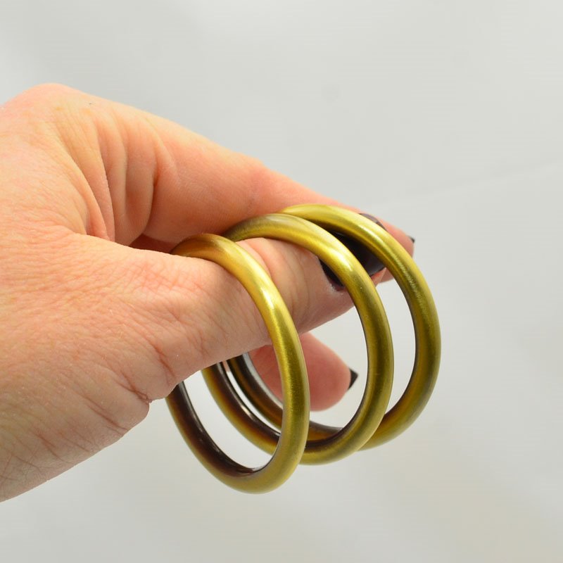 Ring - 50mm - Brushed Antique Gold