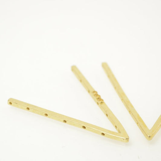 Finding - V Frame - Bright Brass