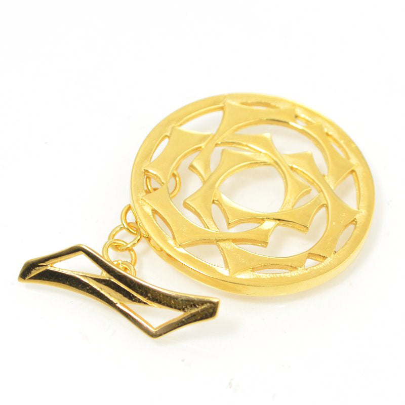 Statement Clasp - Linked Cogs - Goldplated