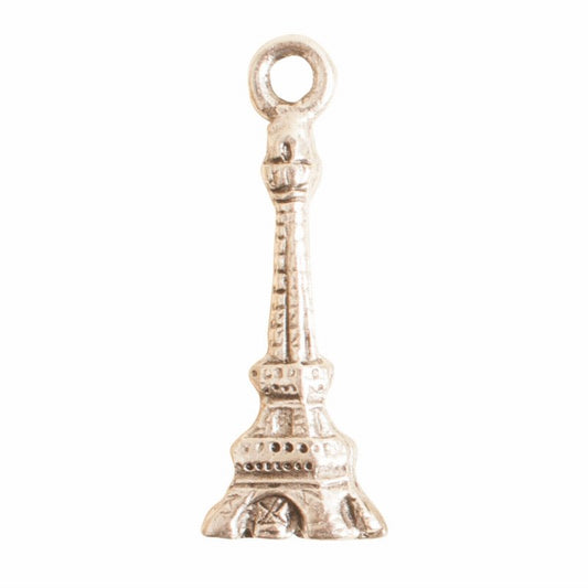 Eiffel Tower Charm Ant Silver Each