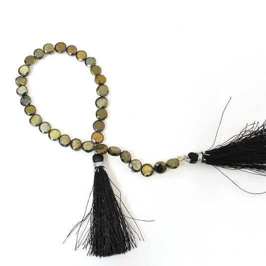 Pyrite Flat Coins 8in