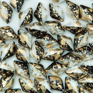 GemDuo - Gold Splash Black/White (8g)