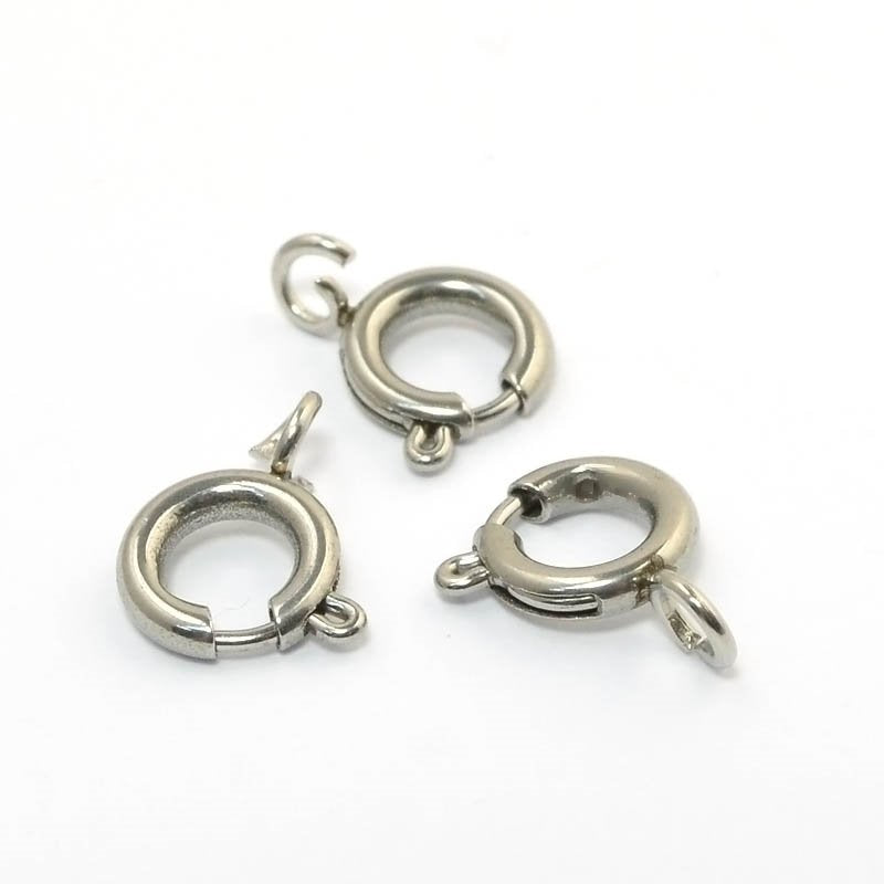 Spring Ring Clasp - 17mm - Stainless Steel