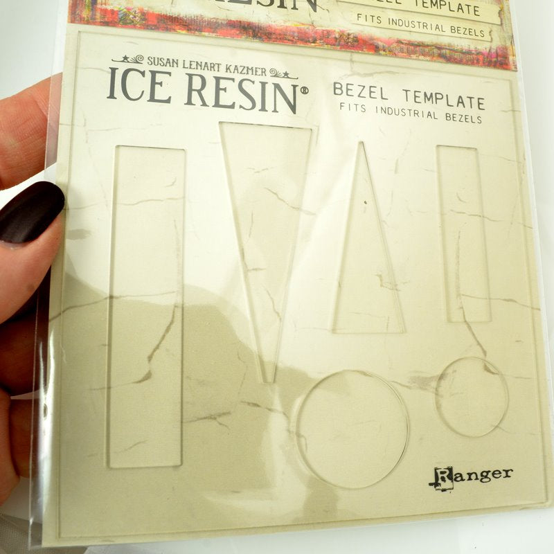 Ice Resin - Industrial Bezel Template - Clear