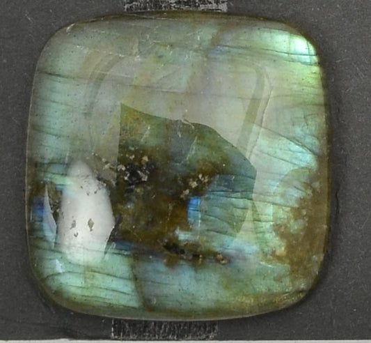 OOAK Stone Cabochon - 30mm Square - Labradorite