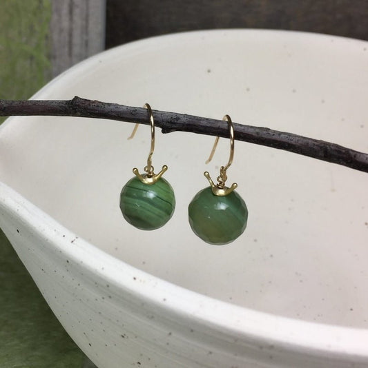 Bead Cap Antennae Cap - Vermeil