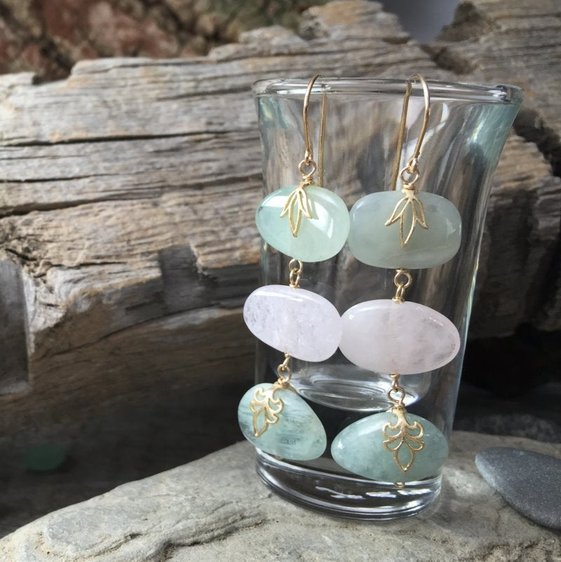 Bead Cap Irises Cap - Vermeil