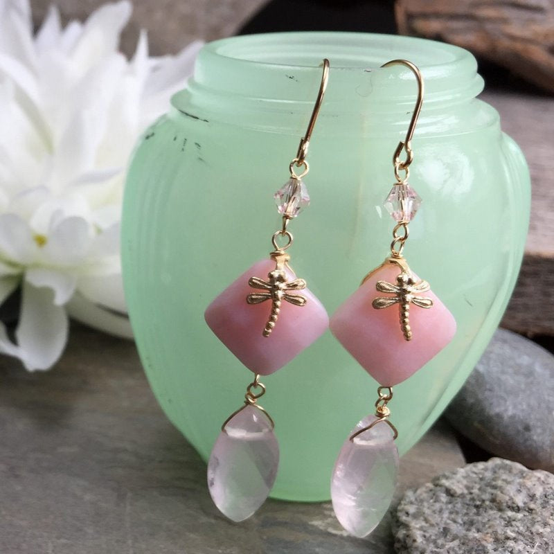 Bead Cap Dragonfly Leaf - Vermeil