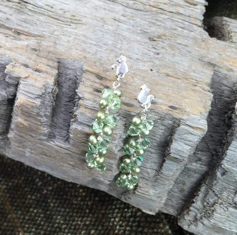 Earring - Kitty Studs - Vermeil (Pair)