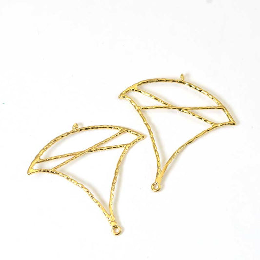 Pendant - Bell - Bright Gold Plated