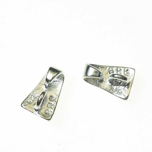 Bail Decorated Wedge - Sterling Silver (2)