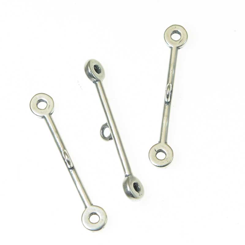 Link - Connecting Rod - Antiqued Silver (5)