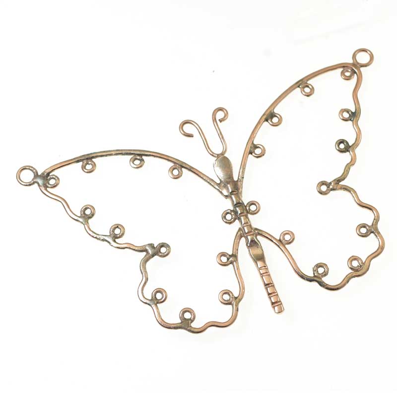 Pendant - Butterfly Armature Style A - Copper