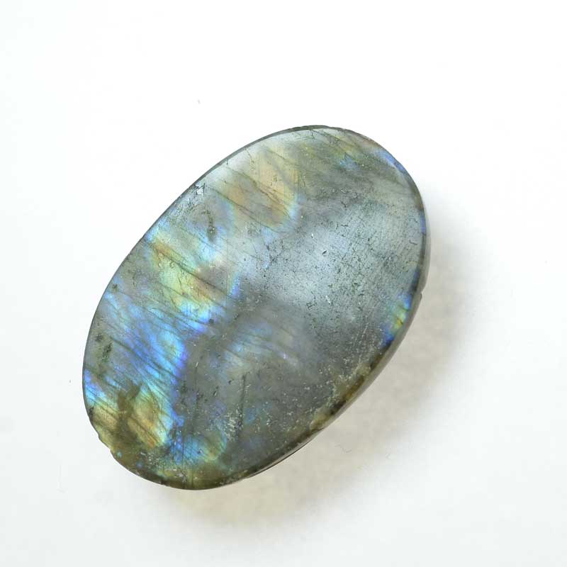 OOAK Stone Cabochon - Carved Oval - Labradorite