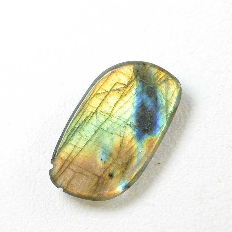 OOAK Stone Cabochon - Carved Freeform - Labradorite