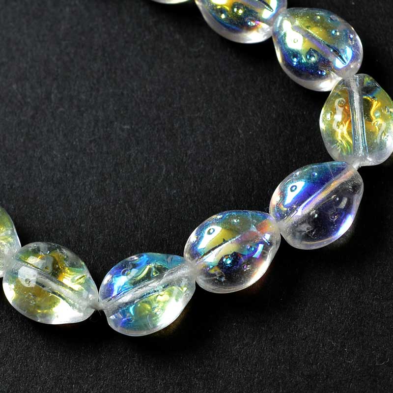 Liddle Ladybug Beads - Crystal AB (25)