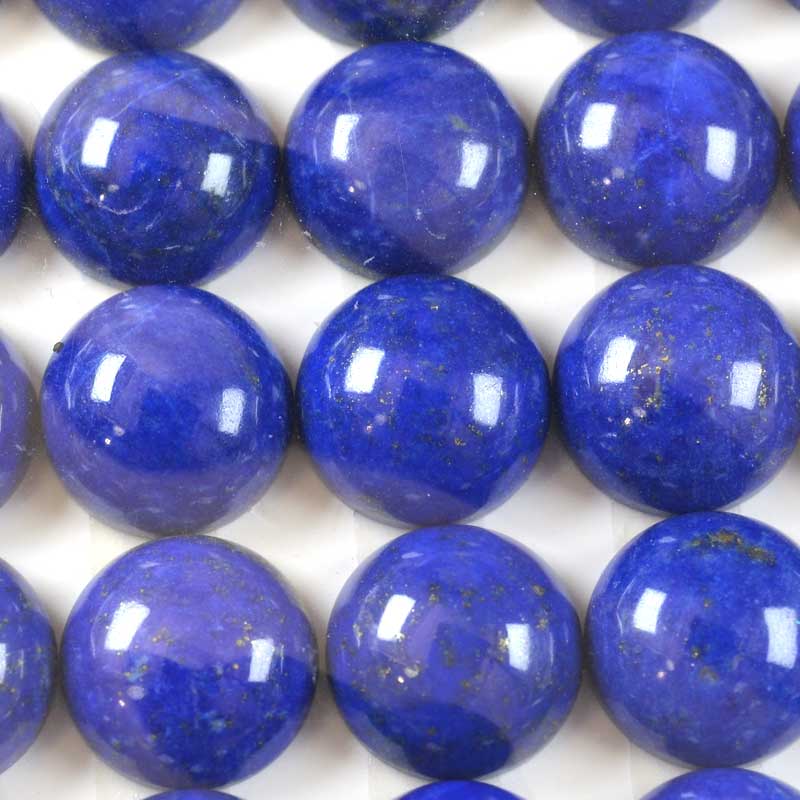 Stone - 12mm Round Cabochon - Lapis Lazuli