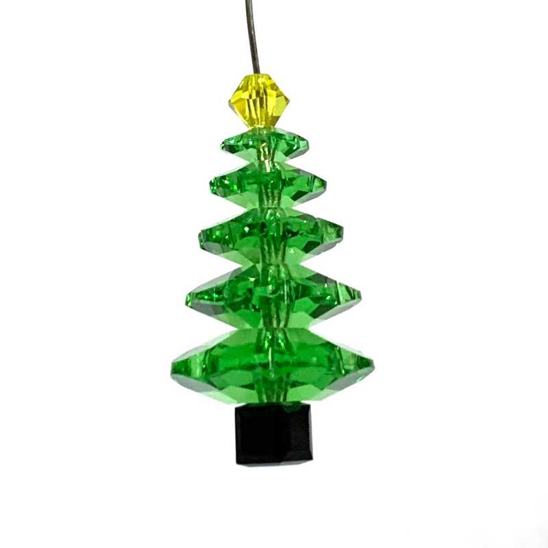 Holiday Earring Kits - O Crystal Tree - Peridot Pine (Kit)