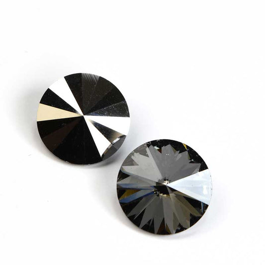 Preciosa - 14mm Rivoli - Crystal Nightfall (2)