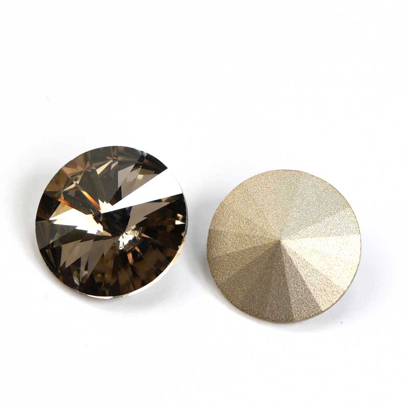 Preciosa - 14mm Rivoli - Crystal Velvet (2)