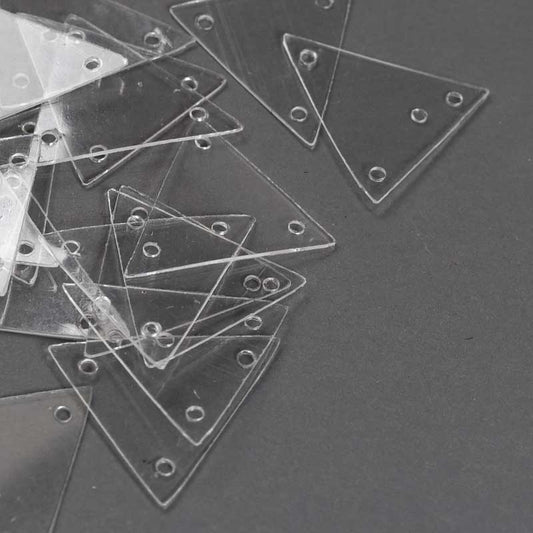 Sequins -  Triangle - Crystal (10g)