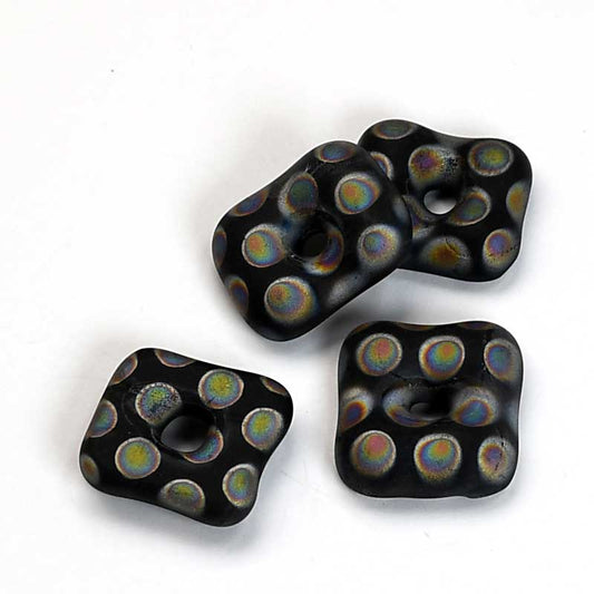 Fused Glass - 14mm - Trafalgar Square - Matte Jet (2)