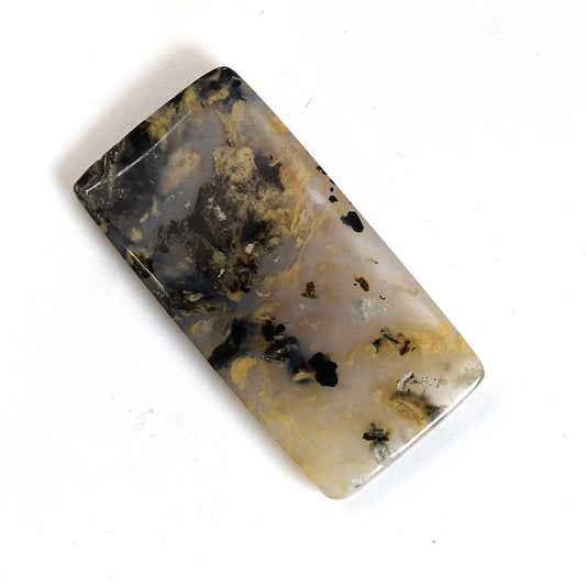 OOAK - Cabochon Rectangle - Plume Agate