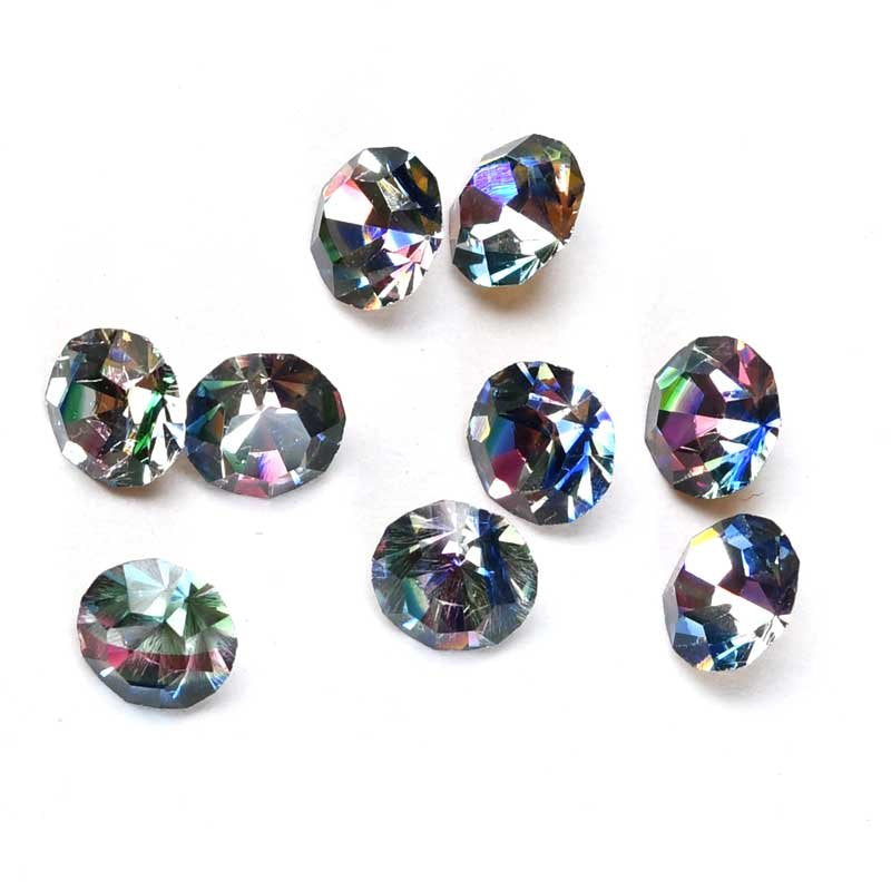 Swarovski Vintage Rhinestones - ss25 /5.5mm - Chaton (Round Pointed Back) Foiled
