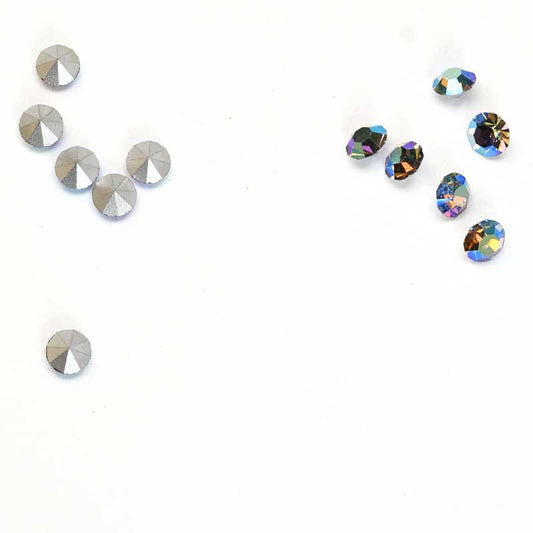 Swarovski Vintage Rhinestones - ss20 / 4.7mm - Chaton (Round Pointed Back) Foile