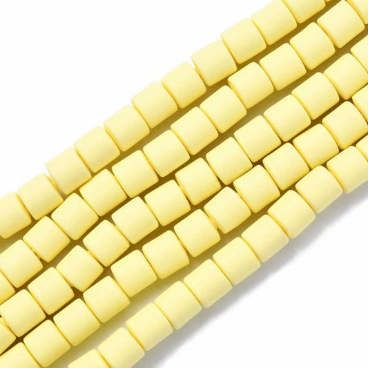 Polymer Clay Vinyl - Tubes - Lemon Sorbet (strand)