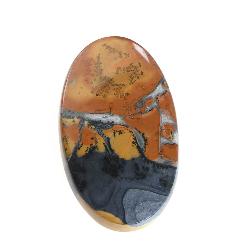 OOAK Cabochon - Painted Desert Jasper - Oval