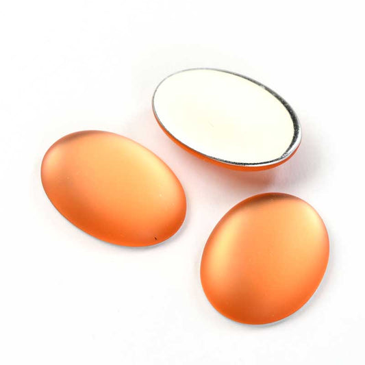 LunaSoft - Cabochon - 18x25mm - Oval - Peach Fuzz
