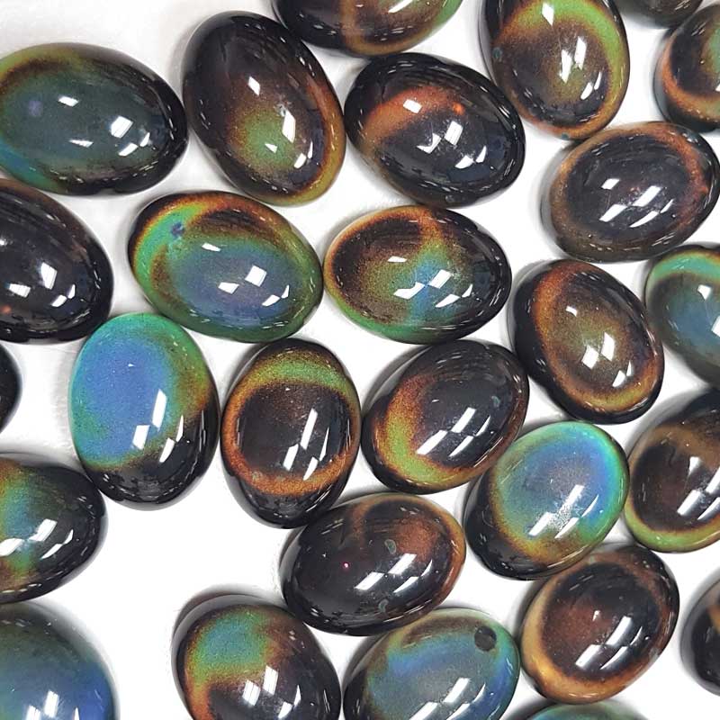 Mood Temperature Color Change Cabochon - 13x18mm - Oval (5)